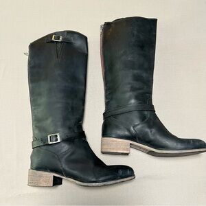 Charles David Black Over the Knee Boots